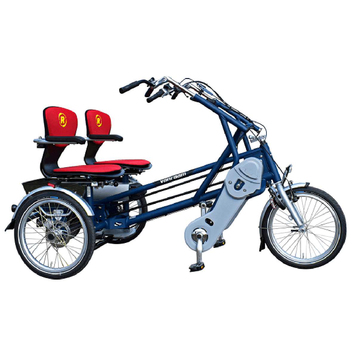 three wheel bike for adults with child seat